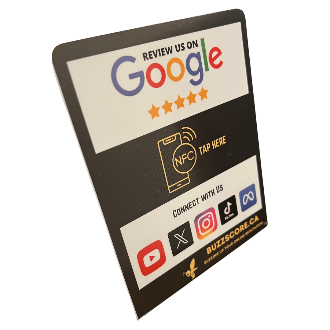 Google Review Stands